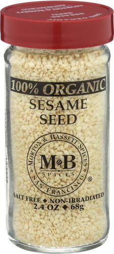 Morton & Bassett Sesame Seed Organic - 2.4 Oz (3 Units)