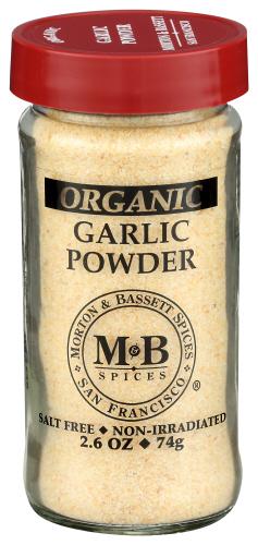 Morton & Bassett Ssnng Garlic Powder - 2.6 Oz (3 Units)