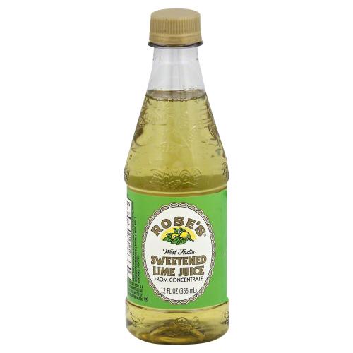 Roses Juice Lime Pet - 12 Oz (6 Units)
