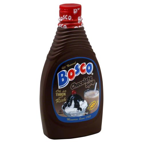 Bosco Syrup Chocolate Flavor - 22 Oz (12 Units)