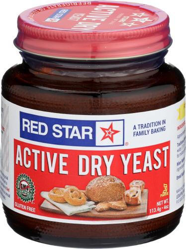 Red Star Yeast Jar Active Baking - 4 Oz (12 Units)