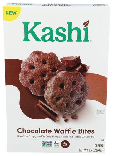 Kashi Cereal Chocolate Waffle Crisp - 9.5 Oz (8 Units)