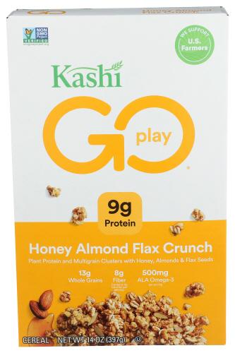 Kashi Go Cereal Flx Honey Alm - 14 Oz (12 Units)