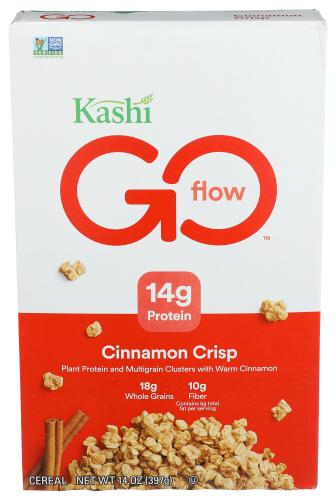 Kashi Go Cereal Crispy Cinnamon - 14 Oz (12 Units)