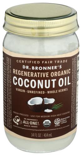Dr Bronner Oil Coconut Vrgn Whle Krnl - 14 Fo (1 Units)