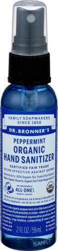 Dr Bronner Sanitizer Hand Peppermint - 2 Fo (12 Units)