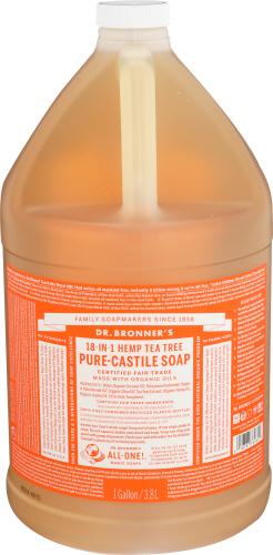 Dr Bronner Soap Liquid Castile Tea Tree - 128 Oz (1 Units)