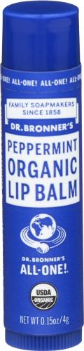 Dr Bronner Lip Balm Peppermint - 0.15 Oz (12 Units)