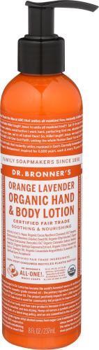 Dr Bronner Lotion Lavender Orange - 8 Oz (3 Units)