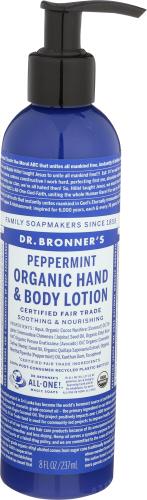 Dr Bronner Lotion Peppermint - 8 Oz (3 Units)