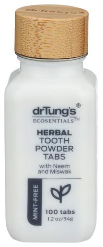 Dr Tungs Tabs Toothpowdr Mnt Free - 100 Tb (3 Units)