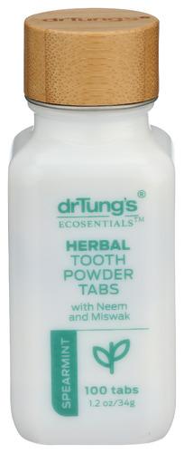 Dr Tungs Tabs Toothpowder Sprmnt - 100 Tb (3 Units)