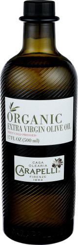 Carapelli Olive Oil Evoo Organic - 500 Ml (6 Units)