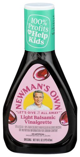 Newmans Own Drssng Lte Balsamic Vinagrtt - 16 Oz (6 Units)