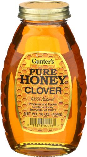 Gunters Honey Clover - 16 Oz (12 Units)