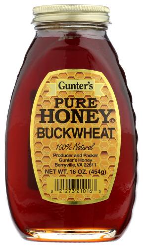 Gunters Honey Buckwheat - 16 Oz (12 Units)