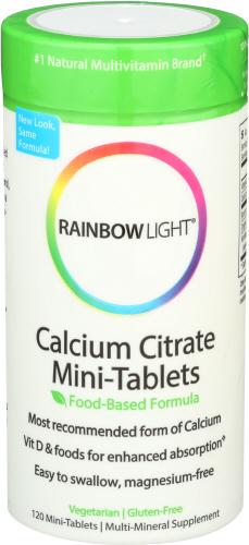 Rainbow Light Calcium Citrate Mini - 120 Tb (1 Units)