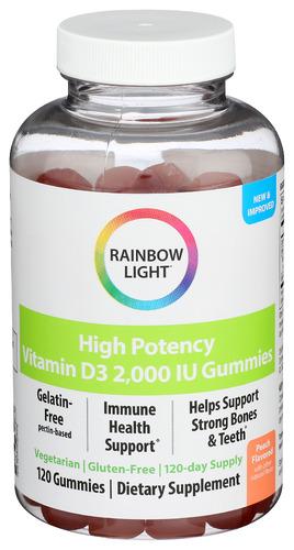 Rainbow Light Vitamin D3 Gmy Hi Ptncy - 120 Pc (1 Units)