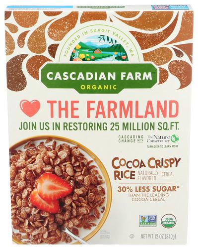 Cascadian Farm Cereal Cocoa Crispy Root - 12 Oz (10 Units)