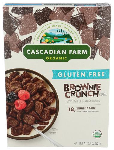 Cascadian Farm Cereal Brownie Crunch - 12.4 Oz (12 Units)
