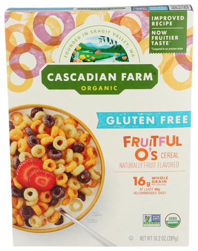 Cascadian Farm Cereal Fruitful O - 10.2 Oz (10 Units)