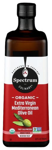 Spectrum Naturals Oil Olive Xvrgn Mediterran Organic - 32 Fo (6 Units)