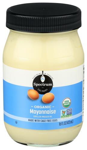 Spectrum Naturals Mayonnaise Soy Organic - 16 Oz (12 Units)