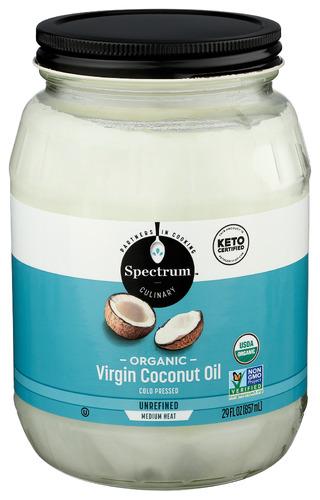Spectrum Naturals Oil Coconut Virgin Organic - 29 Fo (6 Units)