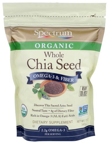 Spectrum Essential Seed Chia Organic - 12 Oz (1 Units)
