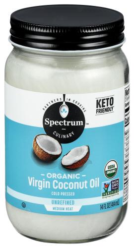 Spectrum Naturals Oil Coconut Unrefined Organic - 14 Fo (3 Units)