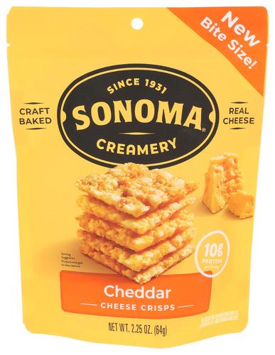 Sonoma Creamery Crisps Cheddar - 2.25 Oz (12 Units)