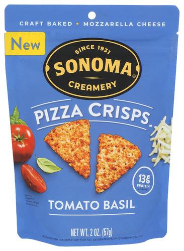 Sonoma Creamery Crisps Pizza Tomato Basl - 2 Oz (6 Units)