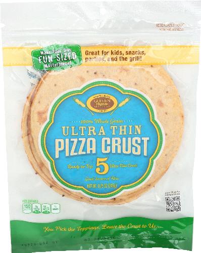 Golden Home Crust Pizza Whole Grain 7In - 8.75 Oz (10 Units)
