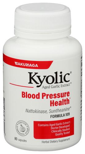 Kyolic Kyolic Frmla 109 Blood Pressur - 80 Cp (1 Units)