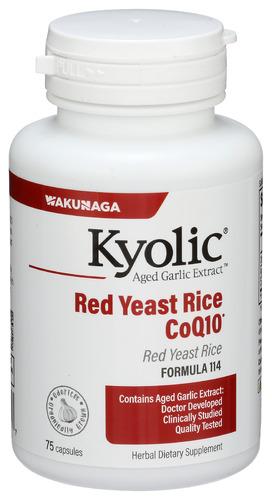 Kyolic Red Yeast Rice+ Coq10 - 75 Cp (1 Units)