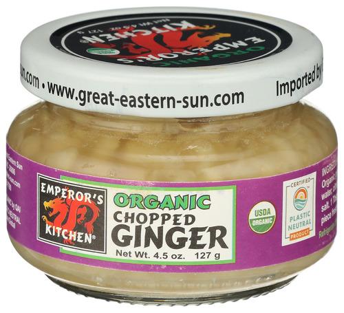 Emperors Kitchen Ginger Chopd Empr Ktcn Organic - 4.5 Oz (12 Units)