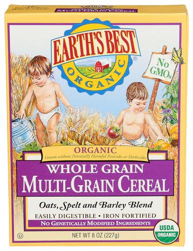 Earths Best Cereal Mixed Grain Organic - 8 Oz (12 Units)