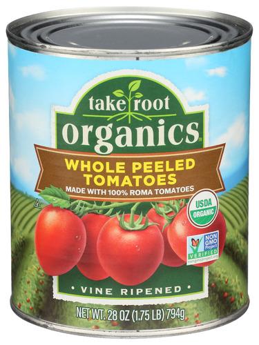 Take Root Organics Tomato Whole Organic - 28 Oz (6 Units)
