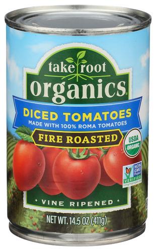 Take Root Organics Tomato Fire Rst Dicd Organic - 14.5 Oz (12 Units)