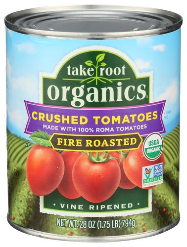 Take Root Organics Tomato Fire Rst Crsh Organic - 28 Oz (6 Units)