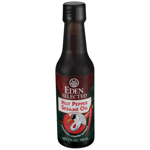 Eden Foods Oil Sesame Hot Pepper - 5 Fo (12 Units)