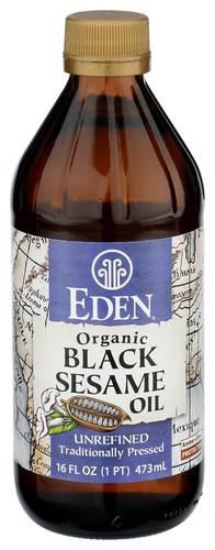 Eden Foods Oil Black Sesame Organic - 16 Fo (12 Units)
