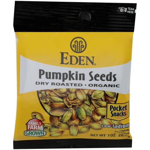 Eden Foods Pocket Snk Pmpkn Seed Rs - 1 Oz (12 Units)