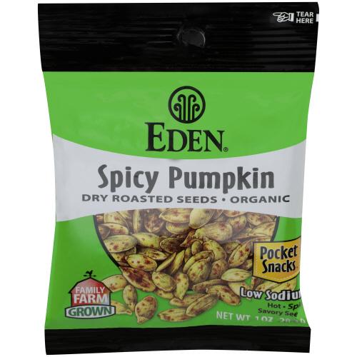 Eden Foods Pocket Snk Pmpkn Seed Sp - 1 Oz (12 Units)