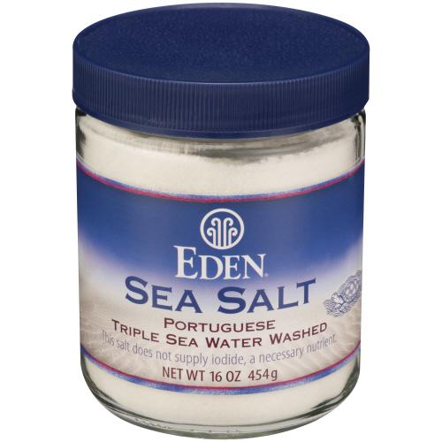Eden Foods Sea Salt Portuguese Coas - 16 Oz (12 Units)