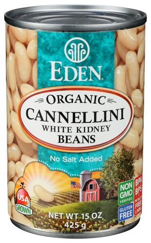 Eden Foods Bean Can Cannellini Ns Organic - 15 Oz (12 Units)