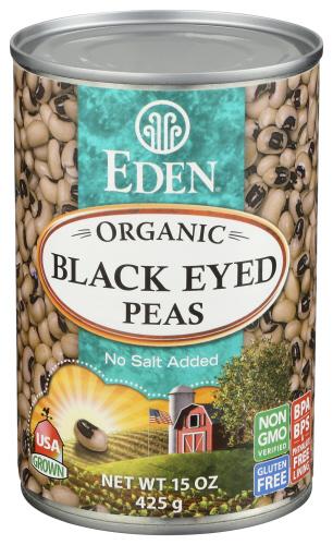 Eden Foods Bean Blk Eye Pea Ns Organic - 15 Oz (12 Units)