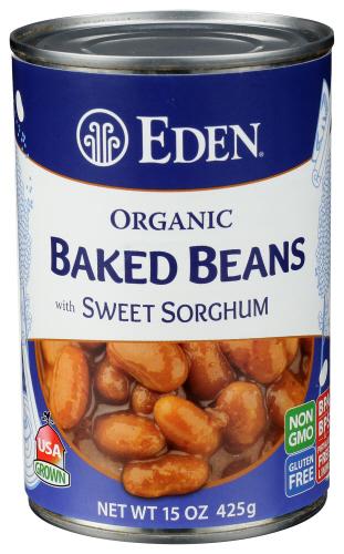 Eden Foods Bean Baked Sorghum Organic - 15 Oz (12 Units)