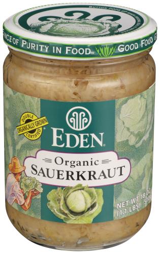 Eden Foods Sauerkraut Organic - 18 Oz (12 Units)