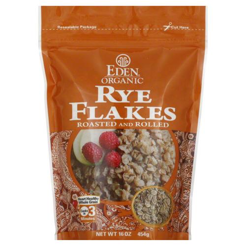 Eden Foods Grain Rye Flake - 16 Oz (12 Units)